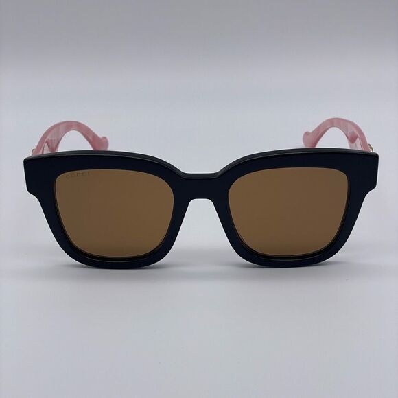 BRAND NEW GUCCI GG0998S 005 Black/Pink/Brown Women Sunglasses - Picture 4 of 11